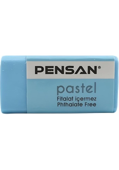 Pastel Silgi Çok Renkli Silgi Rainbow Set - 1 Adet Mavi