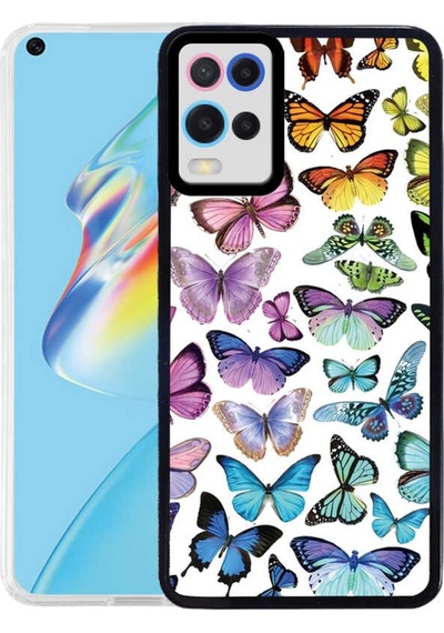 Oppo A54 4G Kılıf Zore M-Fit Desenli Kılıf