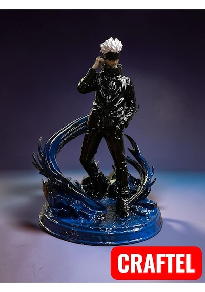 Jujutsu Kaisen Satori Gojo Anime Figür Koleksiyonluk 10 Cm