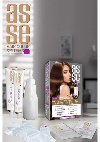 Saç Boya Seti 50 + 50 Ml - 7.74