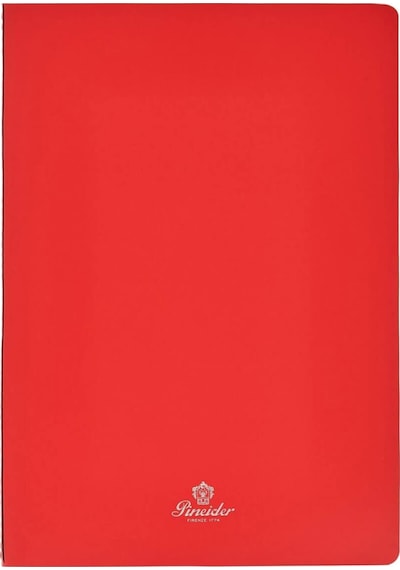 Pineider Defter Jazz 21x27 Cm Kırmızı Cql10qul01l107 Kırmızı