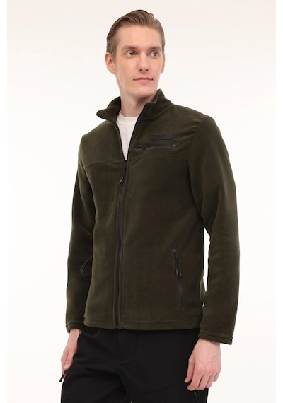 Lumberjack 2w M-sn165 Nordic Haki Erkek Fermuarlı Polar 101398540 Haki