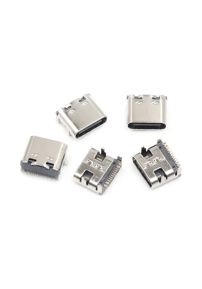 Type-C Usb Soket 16 Pin Smd USB 3.1 Cep Telefonu Elektronik Cihaz