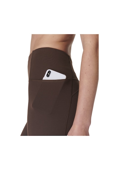 Sweaty Betty Sweaty Betty Super Soft 7/8 Kadın Kahverengi Yoga Tayt 44049 Kahverengi