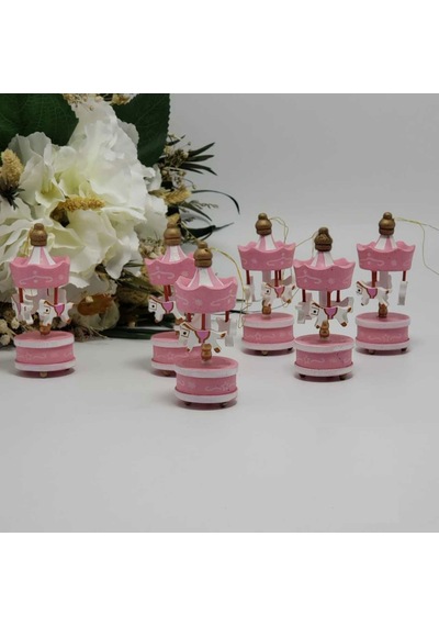 6'lı Atlı Karınca Açık Pembe