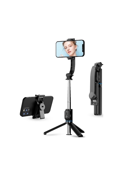 C01 Çok Amaçlı Selfie Çubuğu Masa Üstü Tripod Kumandalı Selfie 36