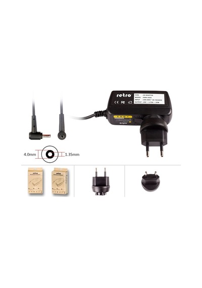 Teknikshop Asus Uyumlu 19V 1.75A (33W) 4.0Mm*1.35Mm Notebook Adaptör Rwa-As02