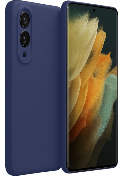 Samsung Galaxy Uyumlu S25 Edge First Silikon - Lacivert Bzsxx00 1