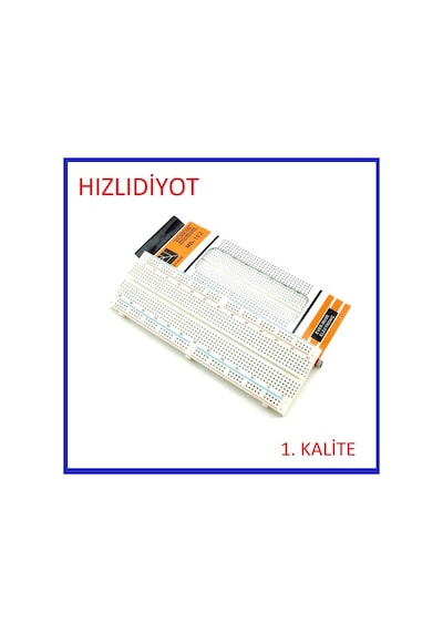 Mb-102 830 Pin Büyük Boy Breadboard