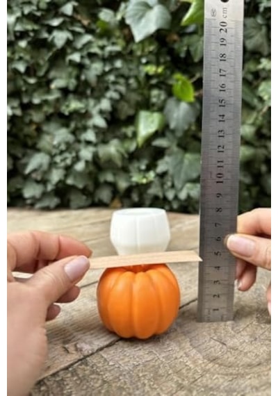 Pumpkin Orta Boy Mum Kalıbı Silikon Genel