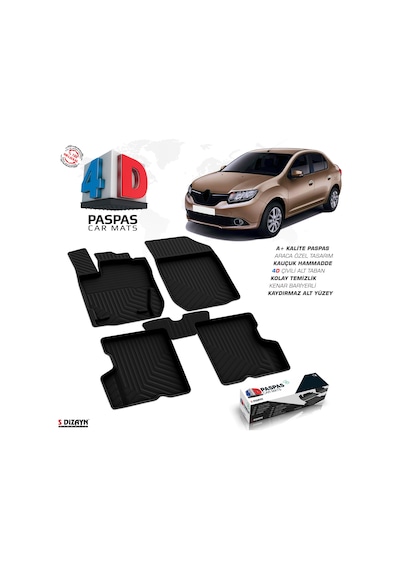 Renault Symbol 3 4d Havuzlu Paspas A+kalite 2013-2017