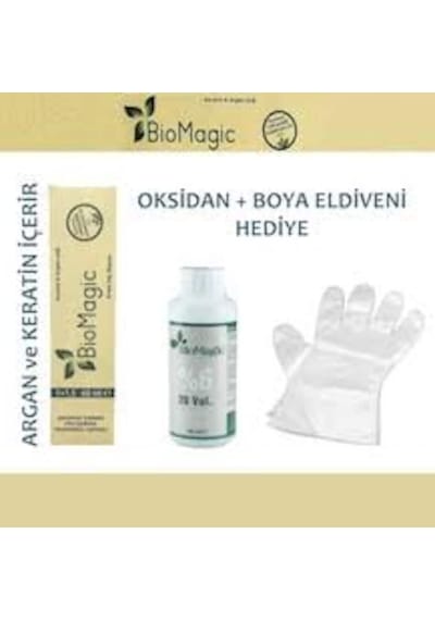 Biomagic Organik H.Madde Saç Boyası + Oksidan