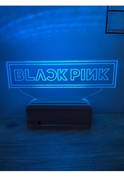 Blackpink 16 Renk K-pop Gece Lambası Çok Renkli