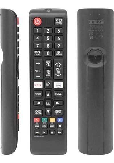 Samsung Uyumlu Netflix-amazon Prime Tuşlu Lcd-led Tv Kumanda