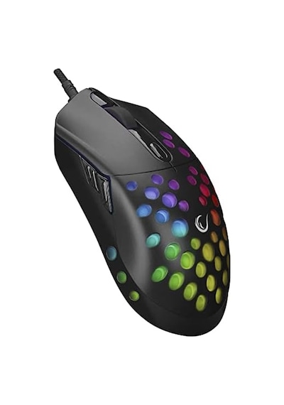 Smx-r66 Rocket Ultra Hafif Siyah Rgb Ledli 12000dpi Gaming Oyuncu Mouse