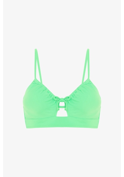 Penti Yeşil Balenli Sabit Askılı Bikini Üstü