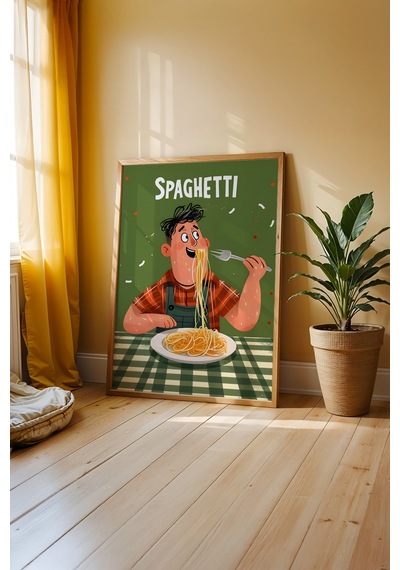 Doğal Ahşap Çerçeveli Modern Mutfak Posteri 19