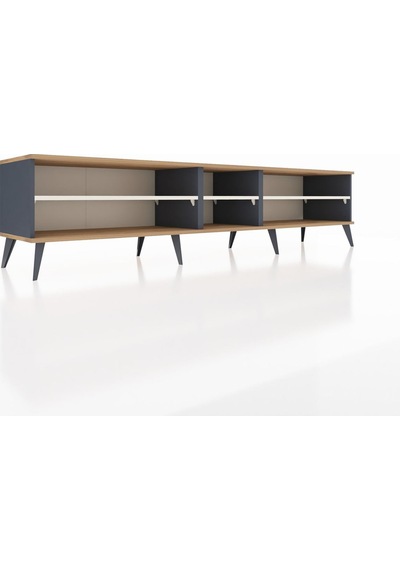 Hyperion Tv Ünitesi 3 Raflı 220x44x51 Antrasit-çam/aytaşı Atlas Çam/aytası - Antrasıt Hyperion Tv Ünitesi 3 Raflı 220x44x51 Antrasit-çam/aytaşı Atlas Çam/aytası - Antrasıt
