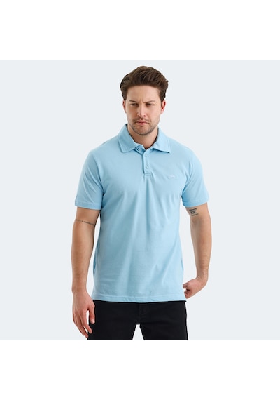 Slazenger KLASSE IN Erkek Tişört Koyu Mavi