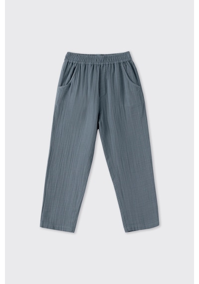 Erkek Çocuk Beli Lastikli Müslin İndigo Pantolon 5769775 2511BK04017