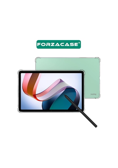 Forzacase Xiaomi Redmi Pad 10.61 İnch Tablet İle Uyumlu Anti Shock Silikon Kılıf Şeffaf - Fc014 Silikon