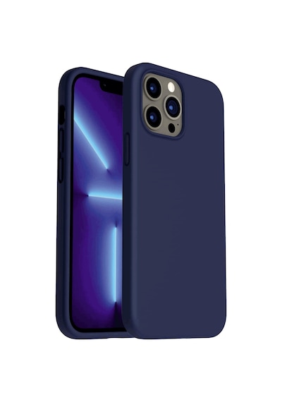 iPhone Uyumlu 11 Pro Max Kılıf Kamera Korumalı Silikon Rubber Arka Kapak Lacivert