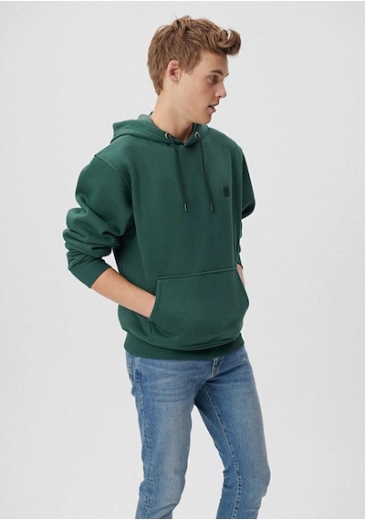 Mavi Erkek Derin Orman Yeşili Sweatshirt 065809-71580-yeşil Yeşil