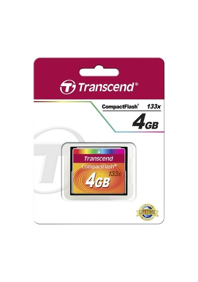 Transcend Standard 133x CompactFlash 4 GB CF Hafıza Kartı