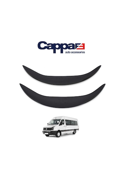 Cappafe Vw Crafter Arka Teker Kaplama Abs Mat 2 Prç 2012-2017