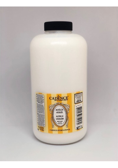 Cadence Su Bazlı Yarı Mat Vernik 2 Litre
