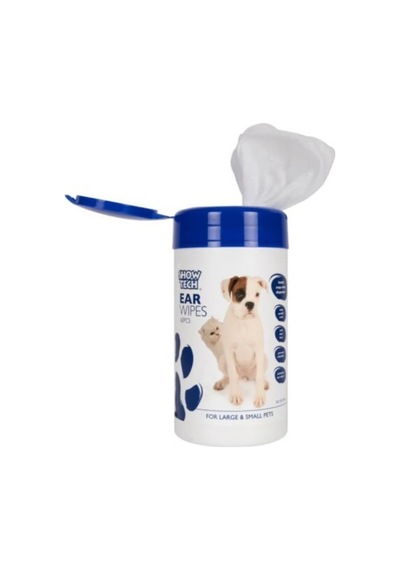 Show Tech Ear Wipes Kedi Köpek Kulak Temizleme Mendili 60 Adet