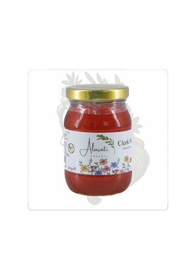 Alaçatı Naturel Çiçek Balı 225 Gr