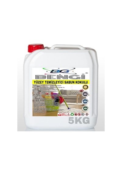 Yüzey Temizleyici Doğal Sabun 5kg Tekli