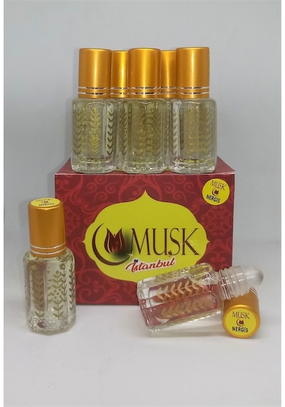 Musk İstanbul Nergis Esansı 6 ML x 10