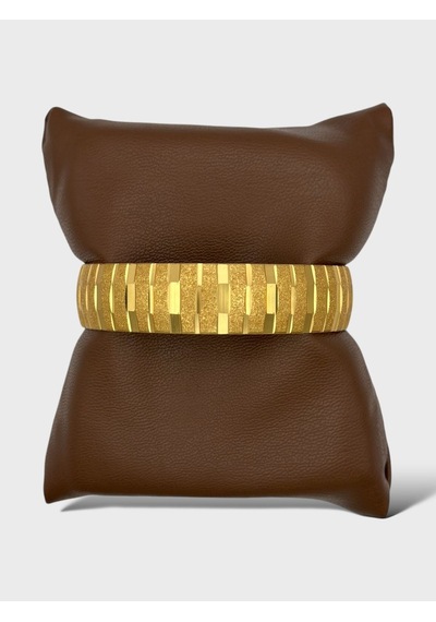 Arnes Jewelry Çelik 22 Ayar Altın Kaplama Bilezik Gold