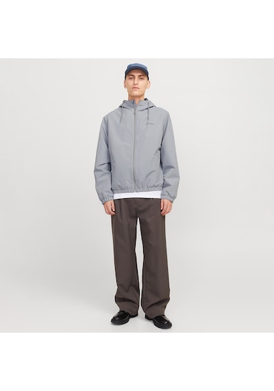 Jack & Jones Jack&jones Legacy Light Hood Erkek Gri Kapüşonlu Ceket Gri