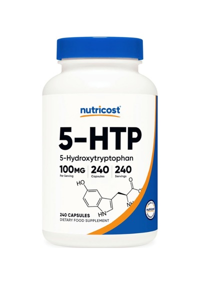 Nutricost 5-htp 100mg, 240 Vegetarian Capsules 5-hydroxytryp...