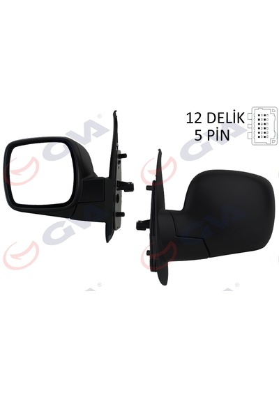 Kangoo Iıı 2008-2012 Sol Dikiz Aynası Elektrikli, Isıtmalı