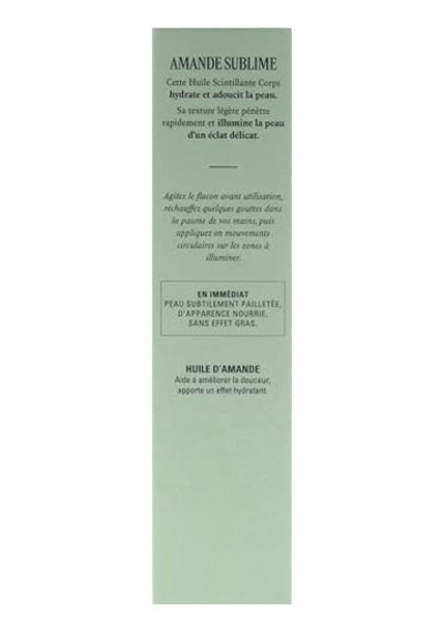 Badem Işıltılı Vücut Bakım Yağı, Altın Rengi Işıltı, Tatlı Badem Yağı İçeren Besleyici Ve Nemlendirici, 100 Ml