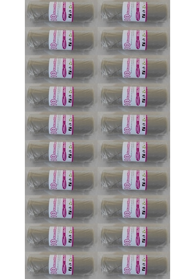 Polyfly Şeffaf Çöp Poşeti 80 x 120 CM 10'lu Rulo 20 Rulo 200 Adet