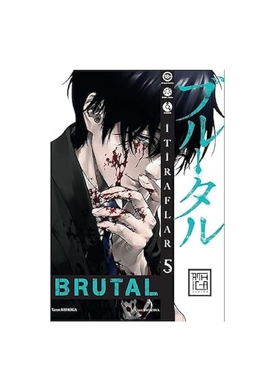Brutal 5: İtiraflar + Kerem İle Minik Canavarlar - Canavarlar Kampta: Çılgın Çizgi Romanlar + Arafta Fleksi Kapak