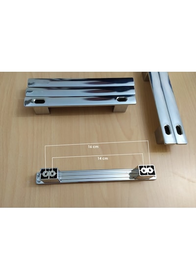 Duşakabin Cam Kapı Kulp 14Cm 15Cm 16Cm Arası Ay Kulp Tutamak Kol Diğer