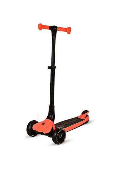 Lisanslı L3 Kolay Katlanabilir Işıklı Orta Gövde Ve Işıklı Tekerlekli Çocuk Scooter Turuncu Turuncu