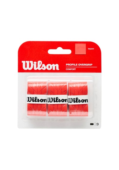 Wilson Profile Overgrip Tenis Raketi İçin, 3'lü Paket Çok Renkli