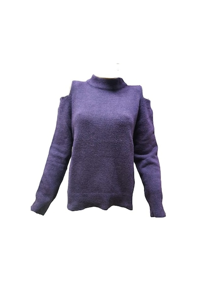 Collezione Kadın Triko Kazak 190928 - Ucb 190928 - Mor - L Mor