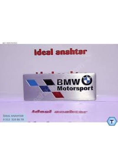 Bmw Araç Serisi Motorsport Logo Amblem Plaket (149489379)