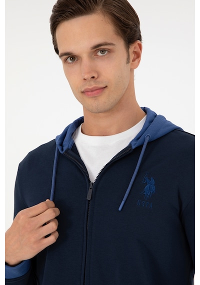 U.s. Polo Assn. Erkek Lacivert Hırka Örme 50290255-vr033 Lacivert
