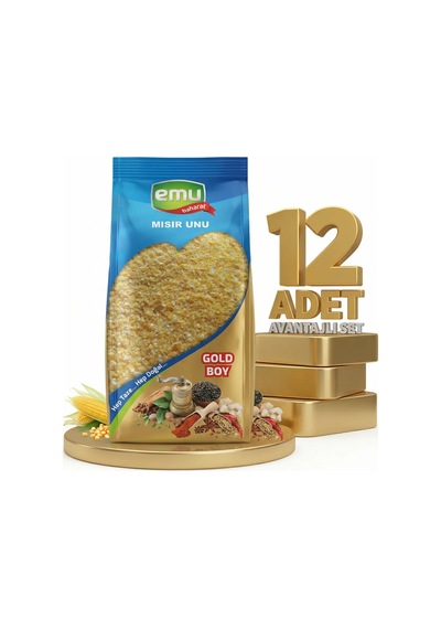 Emu Mısır Unu 12x250 Gr