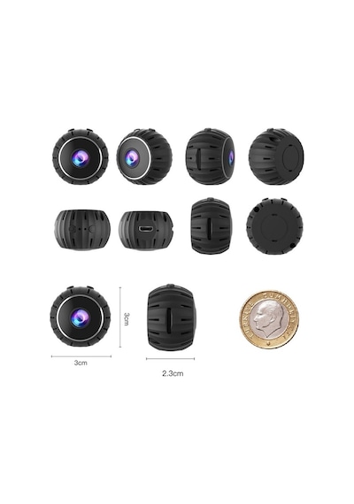 Wevolt X10 1080p Ultra Mini Wifi Kamera Gece Görüşlü Mini Dv Kamera 1080p. A9 Pro Wifi Kamera.,,