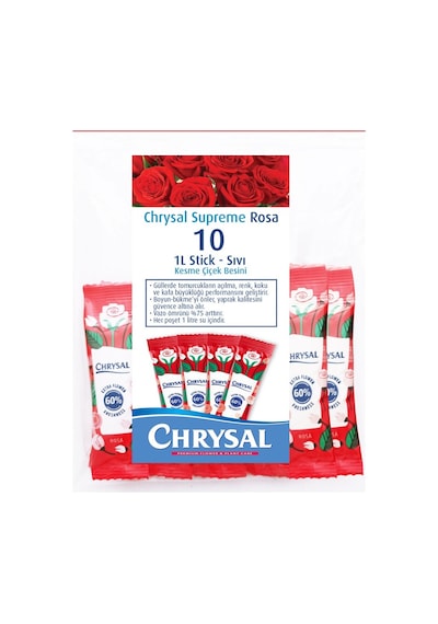Chrysal Supreme Rosa Liquid 1l Sıvı '10'lu Paket' Diğer